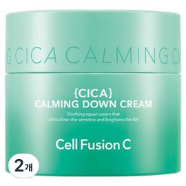 CellfusionC Postalpha Calming Down Cream, 50ml, 2 pcs / 셀퓨전씨 포스트알파 카밍 다운 크림, 50ml, 2개