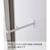 Yamazaki 5910 Magnetic Bathroom Door Stopper, White, Approx. W 3.5
