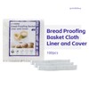 100pcs Disposable Non-Woven Liners Fit 8" 9" 10" 11" 12"