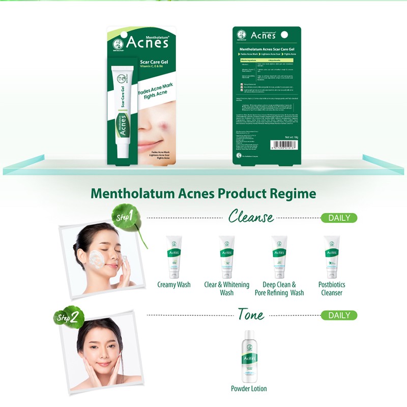 Mentholatum Acnes Scar Care Gel 18g