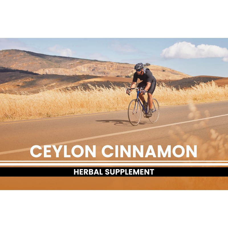 PURE ORIGINAL INGREDIENTS Ceylon Cinnamon (730 Capsules) No Magnesium or