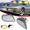 KENRTIR Clear Lens Switchback White/Amber DRL LED Turn Signal Lamp