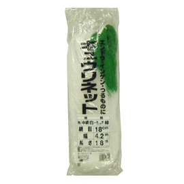 Minimalist Sol (marsol) Cucumber Net 18 cm 菱 Eyes 4.2 m X 18 m White/Green