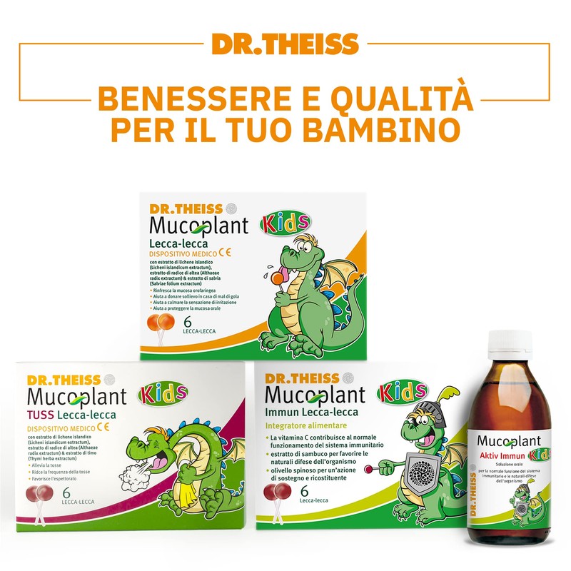 Dr. Thiess Mucoplant Kids Tuss - 6 Lecca Lecca Allevia
