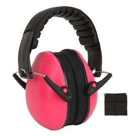 Kids Protection Earmuffs Sound Insulation Noise Cancelling Earmuffs Baby Headphones for Over 2 Years Old Pink