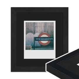 WANDStyle Polaroid H950 Picture Frame Black for 1 Instant Picture Made in Germany Wood Modern Style Hanging Made in Germany