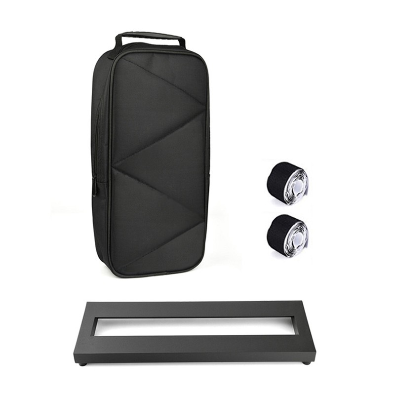 Small Size Guitar Effect Pedal Board Aluminum Alloy Pedalboard 15×4.9