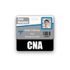CNA Badge Buddy Horizontal w/Height & Weight Conversion Charts (Black)