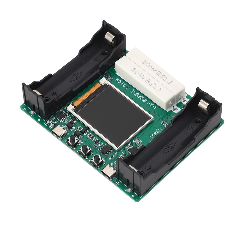 Battery Internal Resistance Tester 1.77 Inch Screen High Accuracy 18650