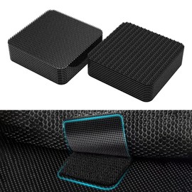 Miralith 10 Pcs Non-Slip Rug Gripper, Rug Tape Grip Carpet Corner for Home, Bathroom, Automobile Decoration, Rug Grippers for Wooden and Hard Floors, Rug Grippers for All Types and Sizes of Rugs