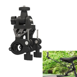 LICHIFIT Bicycle Seat Post Holder for DJI Osmo Action 5 Pro for Insta360 X4 for GoPro Hero 13 Action Camera Base Bicycle Rear Saddle Post Clamp Support