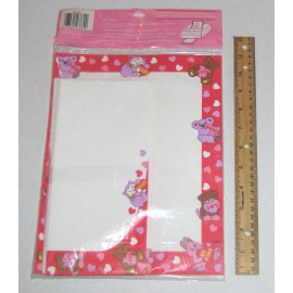 Creative Expressions Imprintable Valentine Animal Stationary #054156, 15/pk