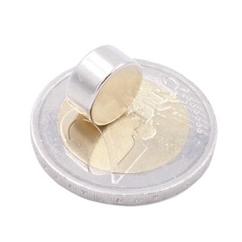 Aprilheld 30 Disc Magnets 10 x 5 mm N52 Strongest Class Neodymium Magnets Extra Strong Power Magnet for Notice Board, Whiteboard, Photo, Fridge Mini Magnetic Disc