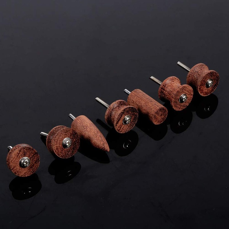 7pcs Rosewood Leather Burner, Other Hand Tools and Accessories with