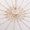 Atyhao Japanese Umbrella Parasol Plain Japanese Umbrella Plain White Tie