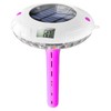 Solar Digital Pool Light with Dual LCD Screens, Easy to