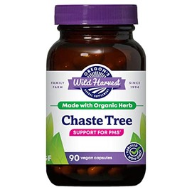 Oregon's Wild Harvest Non-GMO Chaste Tree Capsules,Organic Herbal Supplements, 90 Count