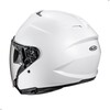 HJC i31 Solid Open Face Motorcycle Helmet, DOT Approved (White,