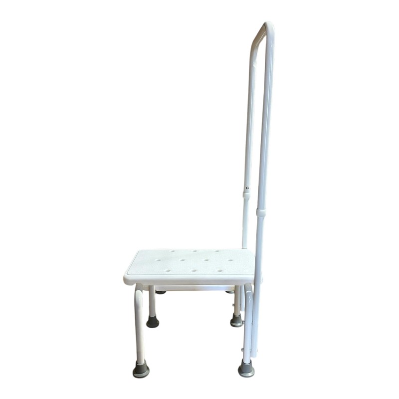 Double Step Stool with Handrail Heavy Duty 2 Steps Non