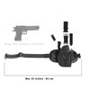 Drop Leg Holster Right Handed - Airsoft Holster with Magazine
