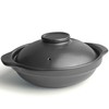Sunrise Kitchen Supply Black Casserole Clay Pot (28, Ounces)
