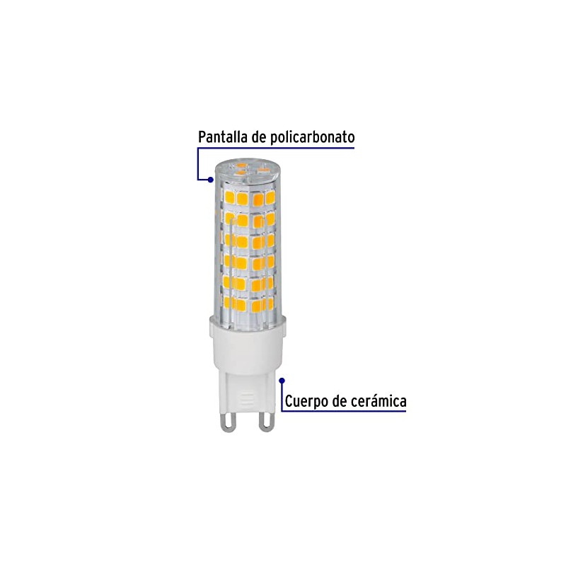 Volteck LED-94C, Lámpara de LED tipo cápsula 4 W base