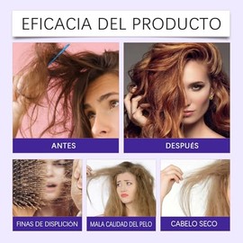 Crema Capilar, Alisado Sin Formol, Anti-Frizz, Mantiene el Cabello Naturalmente Suave, Fortalece y Nutre, Adecuado para Todo Tipo de Cabello, Crema Al