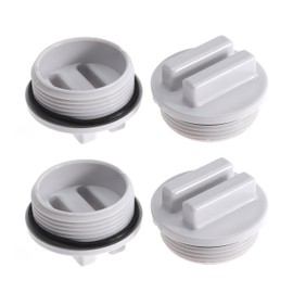 Kicofyee 1.5 Inch Threaded Pool Spa Return Winterizing Plug for Hayward Pentair Pool Filters Replace SP1022C for Winterizing Pools During Winter Season (Fitting-W4)