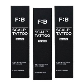 [2+1] Forview Scalp Tattoo Crown Hairline Hair Loss Cover Black 15g / [2+1] 포뷰트 두피타투 정수리 헤어라인 탈모 커버 블랙 15g