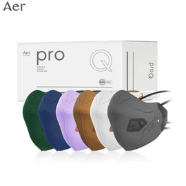 AER Pro Q200F Mask 10ea, Color:Brown