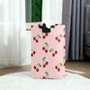 YEGAME Cherry Laundry Hamper, Water-Resistant Oxford Cloth Storage Baskets with