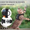 nanappice Tactical Cat Harness for Walking Escape Proof,Adjustable Pet Vest