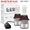 SHENKENUO 9007 HB5 LED Headlight Bulbs Kit 6000K White High