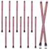 12 Pcs Concealer Brush Eyeshadow Applicators 2 In 1 Eyeshadow