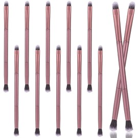 12 Pcs Concealer Brush Eyeshadow Applicators 2 In 1 Eyeshadow Double Ended Concealer Brush Foundation Makeup Applicator Under Eye Small Soft Firm Pointed For Blending Eye Shadow Liner