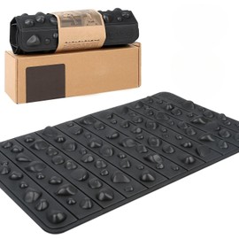 Hochelastische Fuß-Akupressur-Matte, faltbare Partikel-Fußmassage-Matte, Fußdruckpunkt-Matte, Fußmassage-Pad zur Linderung von Fußschmerzen, Linderung von Fasciitis