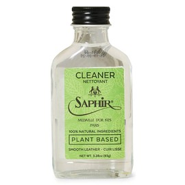 SAPHIR Medaille d'Or Plant-based Leather Cleaner for Smooth Leather Cleaning and Care, 3.4 Fl Oz