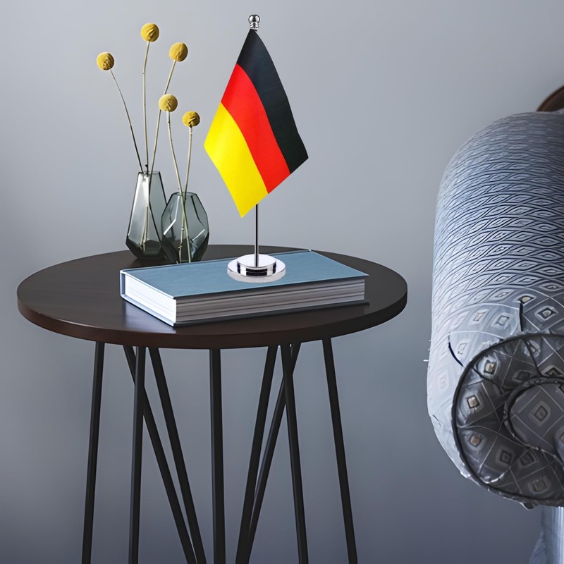 Germany Table Flag German Flag 21 x 14 cm Steel