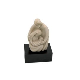 HAAB MEXICO Sagrada Familia Escultura, Resina Beige