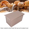 Loaf Pan with Lid for Baking Bread Nonstick Corrugated Steel