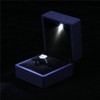Ring Case LED Light Ring Box 4 Color Gift Box