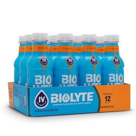 BIOLYTE Bebida de electrolitos bebida de hidratación formulada por médicos, agua con electrolitos para HSA y FSA, elementos imprescindibles para la...