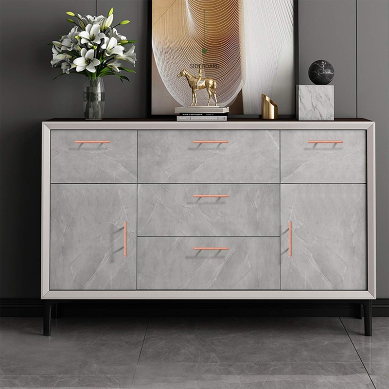 NIZADO -4" Cabinet Pulls Solid Stainless Steel Drawer Pulls Brushed