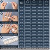 ThunderFit Anillo de boda de silicona para hombre, 8,7 mm