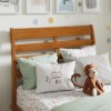 AFI Savannah Twin Wood Headboard with Attachable Charger in Light