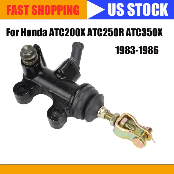 realtop3 Rear Brake Master Cylinder for Honda ATC200X ATC250R ATC350X