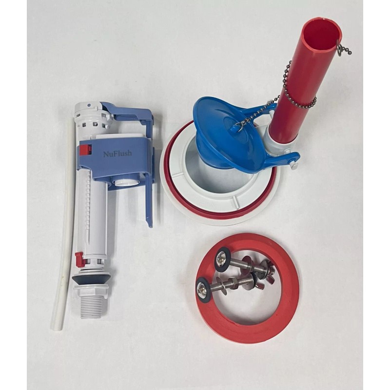NuFlush 4-inch Upgrade Flush Valve Assembly Kit for Kohler 1059288