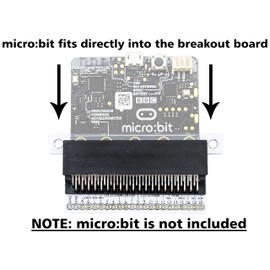 EX ELECTRONIX EXPRESS 3 Pack Micro:bit Breakout with Headers - Allows Connection to I2C and SPI Buses (No Soldering Required)