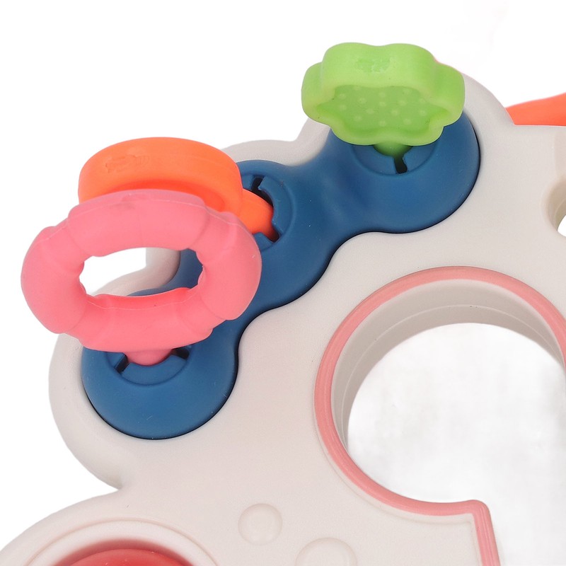 Pull String Interactive Toy Plastic Colorful Pulling Toy for Visual