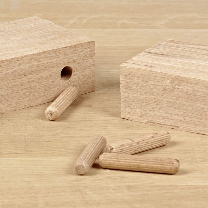 Trend Pack of 50 Beech Wood Dowels 6mm Diameter x
